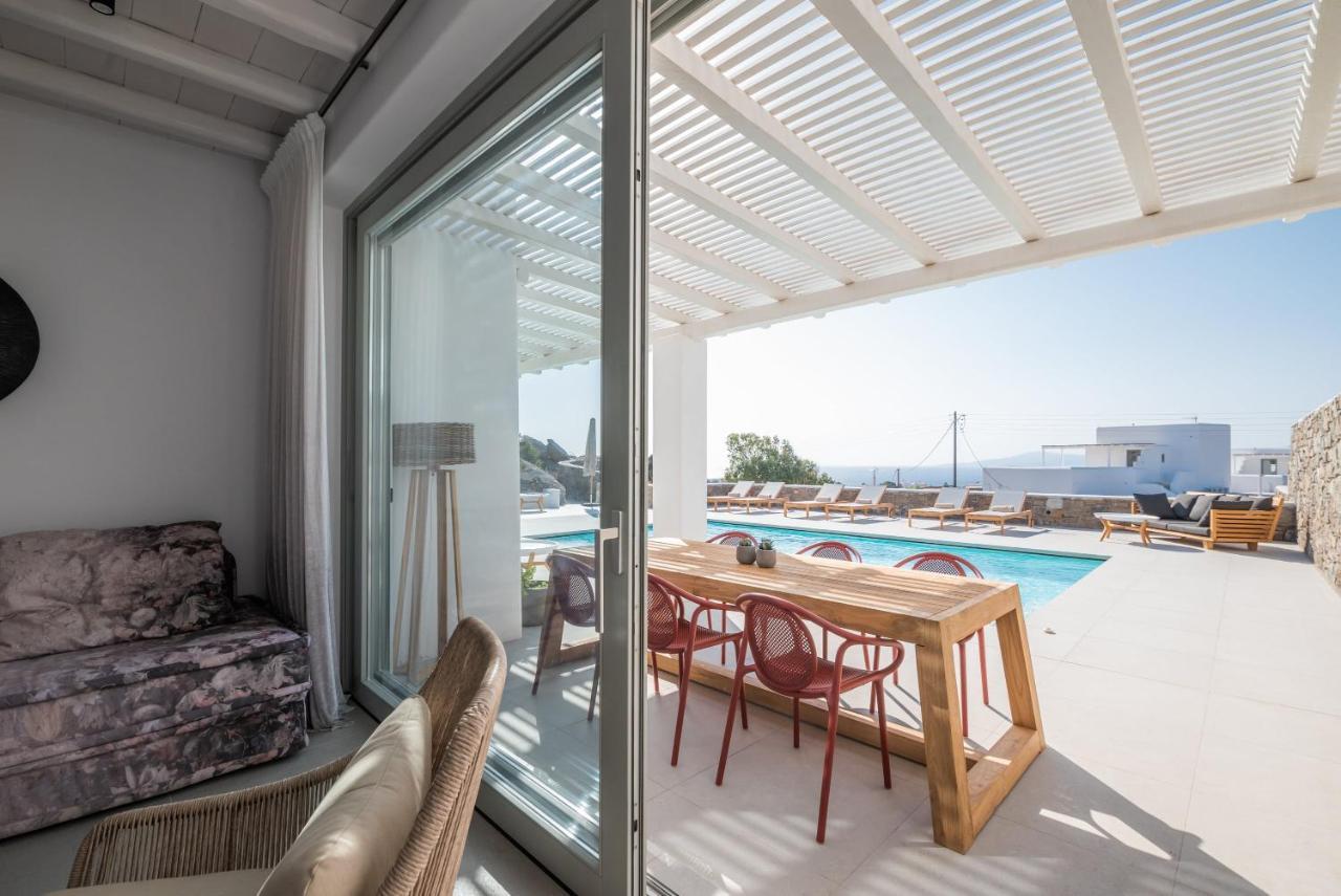 Villa Petra Mare Above Mykonos Town Private Pool Extérieur photo